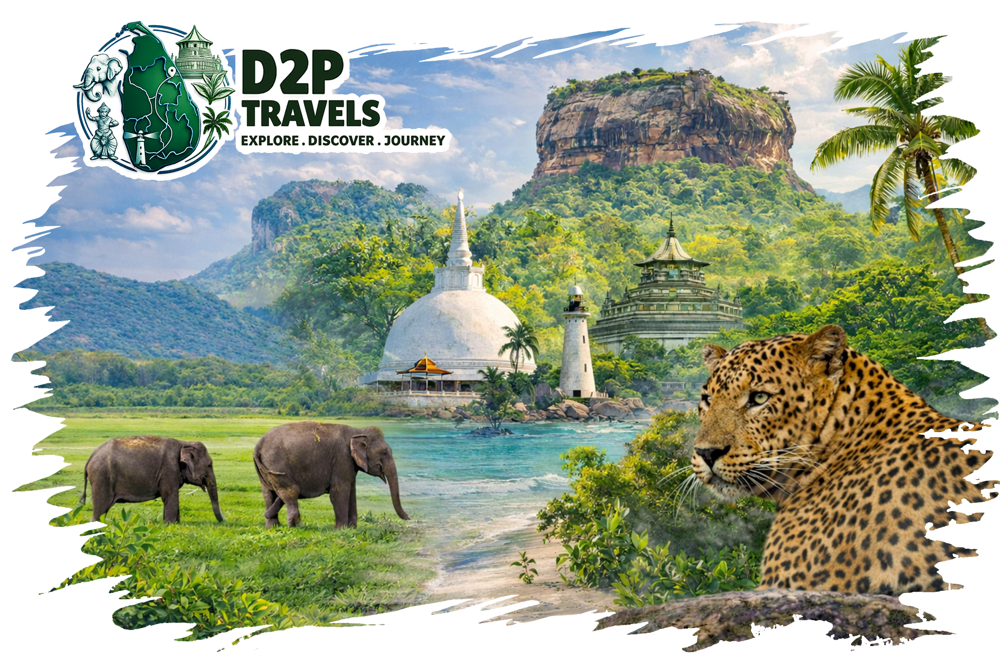 D2P Travels Logo